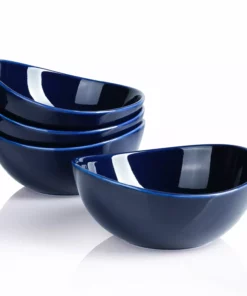 Budget ???? Sweese Navy Curved Porcelain Bowls ✔️