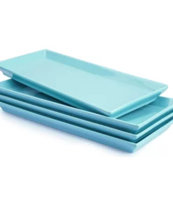 Budget ???? Sweese 13.8 Inch Rectangular Porcelain Serving Trays ???? 8 Budget ???? Sweese 13.8 Inch Rectangular Porcelain Serving Trays ???? -Sweese Elegant Shop 13.8inchesRectangularPlatters 3