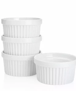 Discount ???? Sweese 8 Ounce Souffle Dish, Set of 4 ???? -Sweese Elegant Shop 1 1