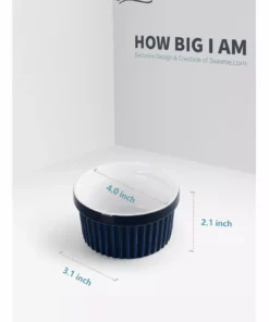 Discount ???? Sweese 8 Ounce Souffle Dish, Set of 4 ???? -Sweese Elegant Shop 1 1 47a5978a 6cda 4263 9112 5d11e63f29cf