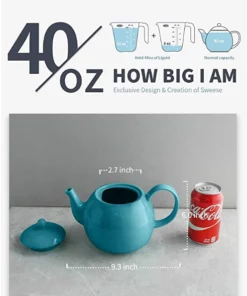Top 10 ✔️ Sweese 40 Ounces Porcelain Teapot ???? -Sweese Elegant Shop 20200417115844 5e01610d 7c27 46a0 aced 242989950e5e