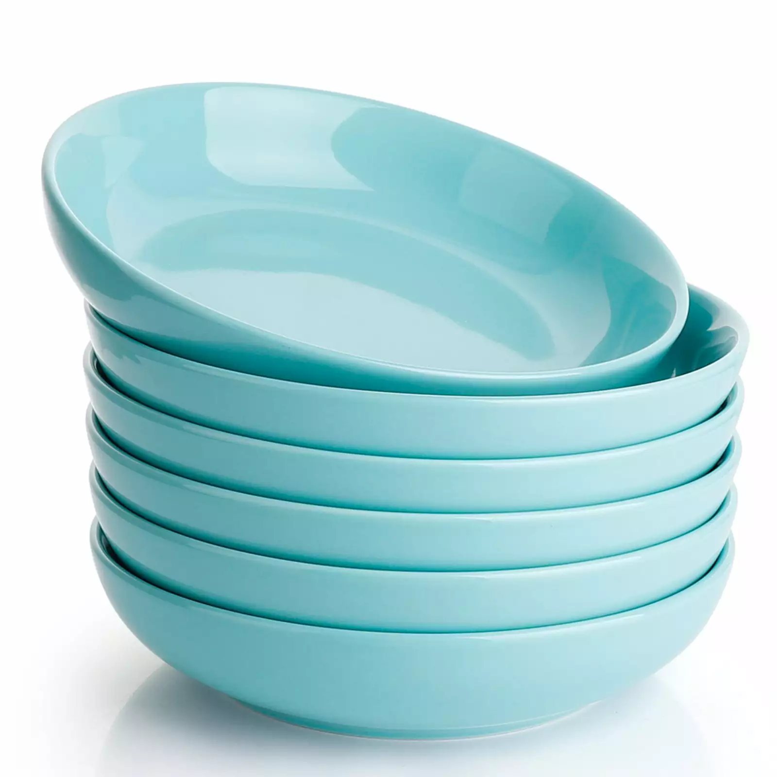 Flash Sale ???? Sweese Turquoise Porcelain Pasta Bowls ???? 3 Flash Sale ???? Sweese Turquoise Porcelain Pasta Bowls ???? - Image 3