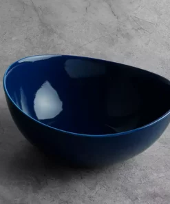 Budget ???? Sweese Navy Curved Porcelain Bowls ✔️ 13 Budget ???? Sweese Navy Curved Porcelain Bowls ✔️ -Sweese Elegant Shop 28ozbowl 2