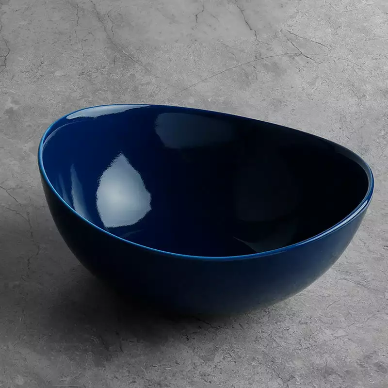 Budget ???? Sweese Navy Curved Porcelain Bowls ✔️ 6 Budget ???? Sweese Navy Curved Porcelain Bowls ✔️ - Image 6