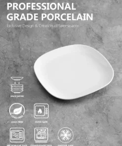 Best Sale ❤️ Sweese Square White Porcelain Plates ???? 8 Best Sale ❤️ Sweese Square White Porcelain Plates ???? -Sweese Elegant Shop 2 2 23f7a0d1 303d 4851 b1cd 5b5e92efe720