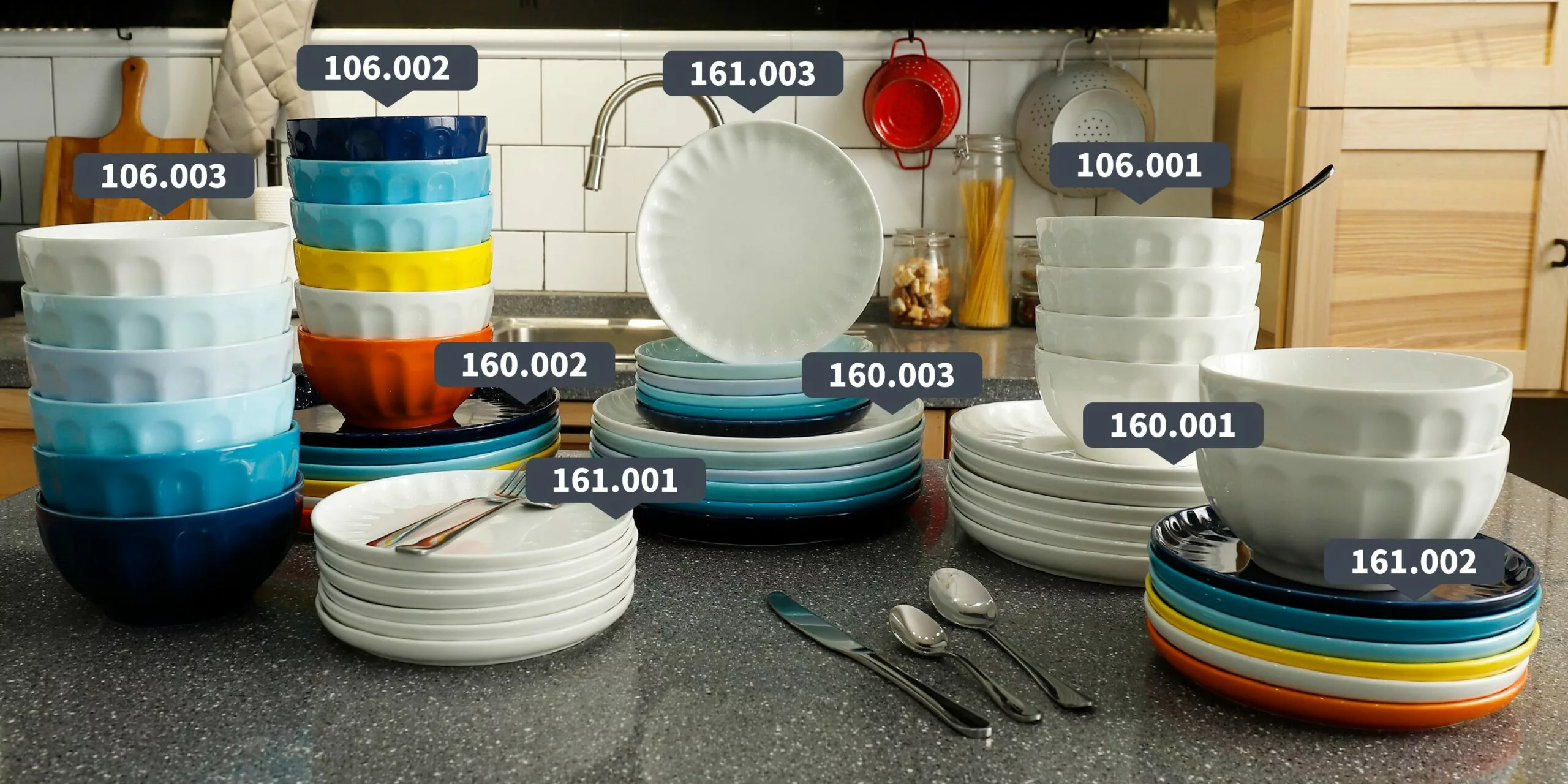 Top 10 ⭐ Sweese Turquoise Porcelain Fluted Bowls, Set of 4 ???? 4 Top 10 ⭐ Sweese Turquoise Porcelain Fluted Bowls, Set of 4 ???? - Image 4