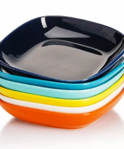 Best reviews of ???? Sweese Hot Assorted Square Porcelain Pasta Bowls ????