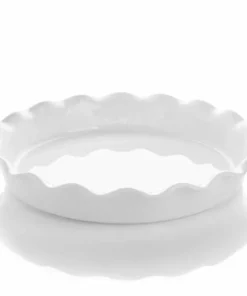 Discount ???? Sweese Ruffled Ceramic Pie Pan ⌛