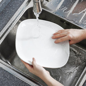 Promo ???? Sweese Blue Assorted Square Porcelain Plates ???? 4 Promo ???? Sweese Blue Assorted Square Porcelain Plates ???? - Image 4