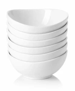 Wholesale ???? Sweese White Curve Porcelain Bowls ⌛ -Sweese Elegant Shop 4ouncecurvedbowls