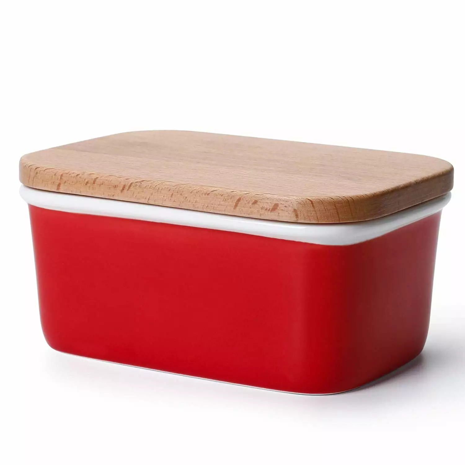 Cheap ⌛ Sweese Rectangle Butter Dish with Beech Wooden Lid ???? 6 Cheap ⌛ Sweese Rectangle Butter Dish with Beech Wooden Lid ???? - Image 6