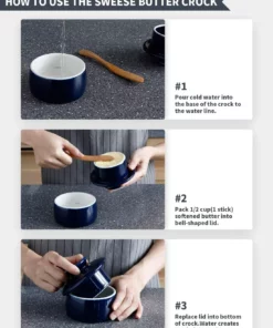 Best reviews of ❤️ Sweese 4 Ounce Butter Crock with Water Line ???? 13 Best reviews of ❤️ Sweese 4 Ounce Butter Crock with Water Line ???? -Sweese Elegant Shop 71xKjms 4zL. AC SL1500 982cb9ed 590b 4675 9d66 4138bf1c25fc