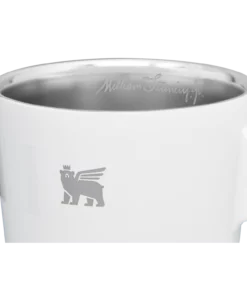 New ???? Stanley The DayBreak Cappuccino Cup & Stillness Saucer | 6.5 OZ ???? -Sweese Elegant Shop B2B Web PNG Cappucino Cup 6 5OZ Pale Stone Detail