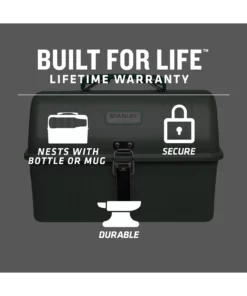 Promo ???? Stanley Classic Lunch Box | 5.5 QT ???? -Sweese Elegant Shop B2B Web PNG STAN 5 5QT CLASSIC LUNCH BOX H GREEN PT01