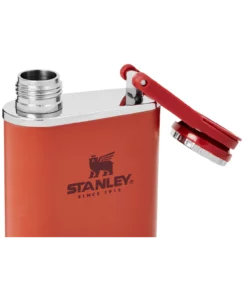 Outlet ✔️ Stanley Classic Easy Fill Wide Mouth Flask | 8 OZ ???? -Sweese Elegant Shop B2B Web PNG The Easy Fill Wide Mouth Flask 8oz Cinnamon Detail