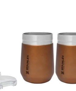 Coupon ⌛ Stanley GO Everyday Wine Tumbler Twin Pack | 10 OZ ???? -Sweese Elegant Shop B2B Web PNG The GO Everyday Tumbler 10oz Maple Double Exploded