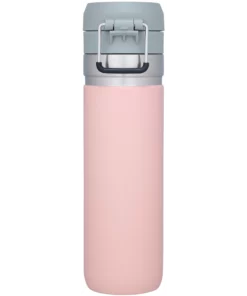 Hot Sale ???? Stanley 1913 The Quick Flip Go Bottle | 24 OZ ???? 12 Hot Sale ???? Stanley 1913 The Quick Flip Go Bottle | 24 OZ ???? -Sweese Elegant Shop B2B Web PNG The GO Quick Flip Water Bottle Blush 24oz Back
