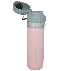 Hot Sale ???? Stanley 1913 The Quick Flip Go Bottle | 24 OZ ???? 13 Hot Sale ???? Stanley 1913 The Quick Flip Go Bottle | 24 OZ ???? -Sweese Elegant Shop B2B Web PNG The GO Quick Flip Water Bottle Blush 24oz Hero Open