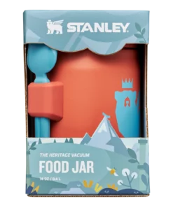 Outlet ???? Stanley The Wild Imagination Food Jar + Spork | 14 OZ ???? -Sweese Elegant Shop B2B Web PNG The Heritage Vacuum Food Jar 14oz Packaging 2 Front
