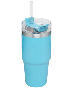 Deals ???? Stanley The Wild Imagination Quencher Travel Tumbler | 14 OZ ⭐ -Sweese Elegant Shop B2B Web PNG The Quencher Travel Tumbler 14oz Pool Hero Back