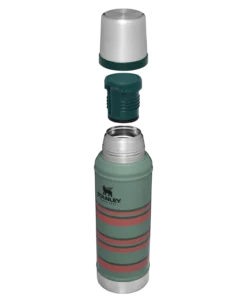 Outlet ???? Stanley The Vintage Loom Legendary Classic Bottle | 1.0 QT ???? 8 Outlet ???? Stanley The Vintage Loom Legendary Classic Bottle | 1.0 QT ???? -Sweese Elegant Shop B2B Web PNG The Vintage Loom Classic Bottle 1 0QT Heritage Stripe Hero Exploded