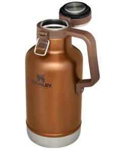 Best Sale ???? Stanley Classic Easy-Pour Growler | 64 OZ ✨ -Sweese Elegant Shop B2B Web PNG TheEasy PourGrowler64OZMaple ExplodedFront