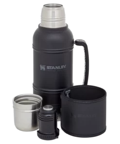 Brand new ???? Stanley Legacy QuadVac™ Thermal Bottle | 1.5 QT ???? -Sweese Elegant Shop B2B Web PNG TheQuadvac ThermalBottle1.5QTFoundryBlack Exploded