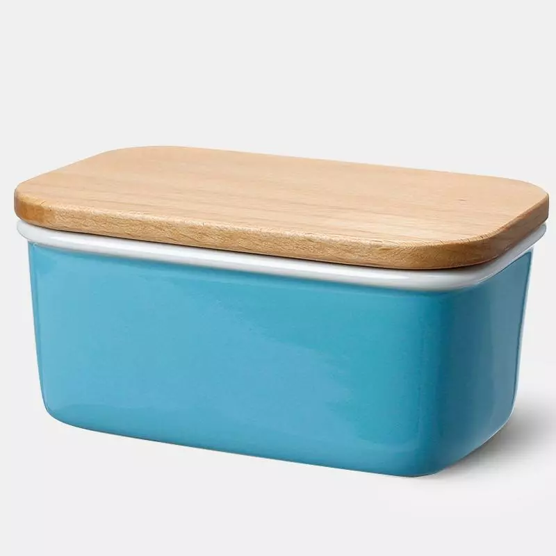 Cheap ⌛ Sweese Rectangle Butter Dish with Beech Wooden Lid ???? 4 Cheap ⌛ Sweese Rectangle Butter Dish with Beech Wooden Lid ???? - Image 4