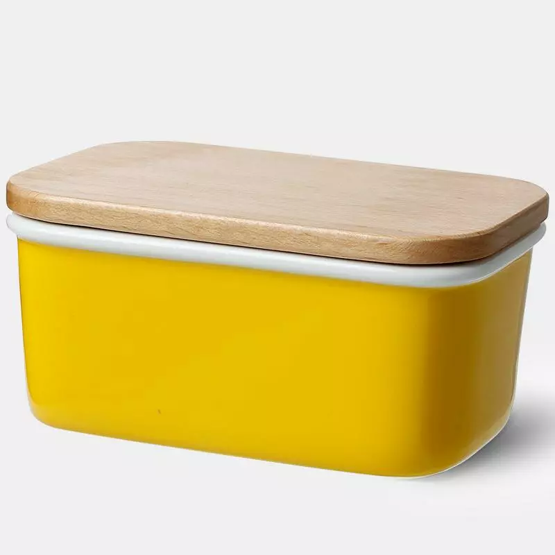Cheap ⌛ Sweese Rectangle Butter Dish with Beech Wooden Lid ???? 7 Cheap ⌛ Sweese Rectangle Butter Dish with Beech Wooden Lid ???? - Image 7