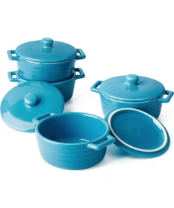 Best deal ???? Sweese Round Mini Casserole Dish with Lid ???? -Sweese Elegant Shop CeramicMiniCasseroleDishwithLid