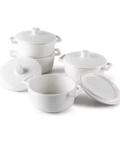 Best deal ???? Sweese Round Mini Casserole Dish with Lid ????