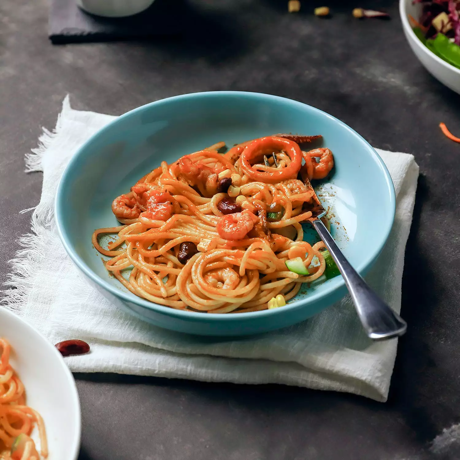 Flash Sale ???? Sweese Turquoise Porcelain Pasta Bowls ???? 2 Flash Sale ???? Sweese Turquoise Porcelain Pasta Bowls ???? - Image 2