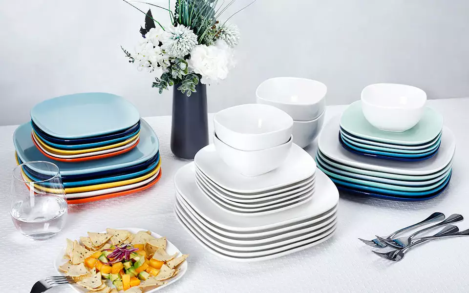 Top 10 ⭐ Sweese Turquoise Porcelain Fluted Bowls, Set of 4 ???? 3 Top 10 ⭐ Sweese Turquoise Porcelain Fluted Bowls, Set of 4 ???? - Image 3