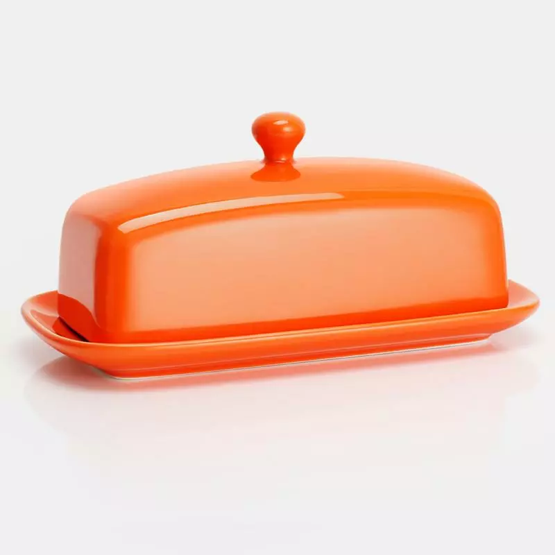 Outlet ⭐ Sweese Porcelain Rectangle Butter Dish with Lid ✔️ 8 Outlet ⭐ Sweese Porcelain Rectangle Butter Dish with Lid ✔️ - Image 8