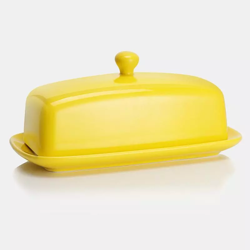 Outlet ⭐ Sweese Porcelain Rectangle Butter Dish with Lid ✔️ 6 Outlet ⭐ Sweese Porcelain Rectangle Butter Dish with Lid ✔️ - Image 6