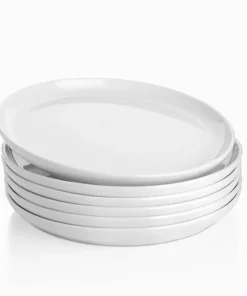 Buy ❤️ Sweese White Round Porcelain Plates ????