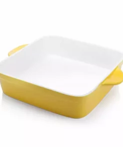Best reviews of ???? Sweese Color Square Baking Dish with Double Handle ???? -Sweese Elegant Shop SquareBaker 8Inch DoubleHandle Yellow