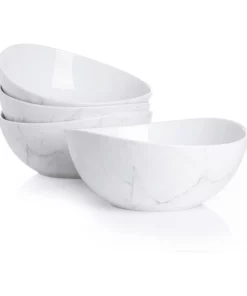 Cheapest ???? Sweese Marble Pattern Porcelain Bowls ❤️