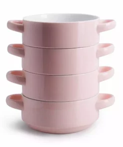 Wholesale ???? Sweese Porcelain Soup Bowls with Handles ???? 10 Wholesale ???? Sweese Porcelain Soup Bowls with Handles ???? -Sweese Elegant Shop bowlswithhandle 1