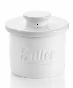 Deals ???? New Porcelain Sweese Butter Crock ❤️ -Sweese Elegant Shop buttercrockwhite