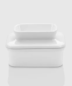 Coupon ⌛ Sweese White French Butter Keeper Crock ????