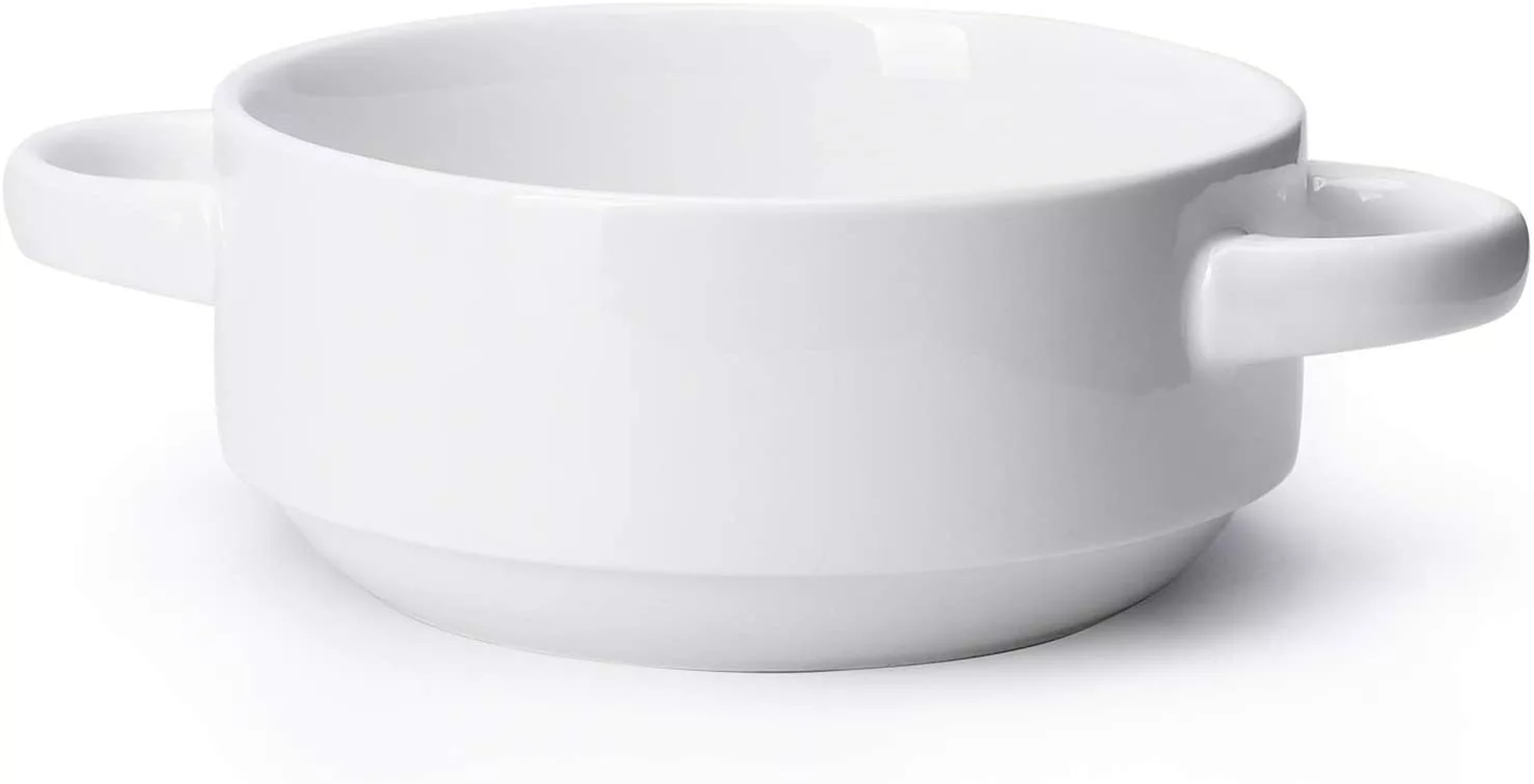 New ???? Sweese Porcelain Bowls With Handles ???? 1 New ???? Sweese Porcelain Bowls With Handles ????