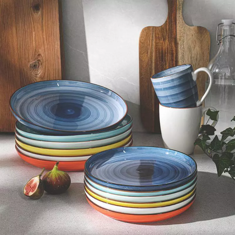Discount ???? Sweese Hot Gradient Porcelain Plates ???? 2 Discount ???? Sweese Hot Gradient Porcelain Plates ???? - Image 2