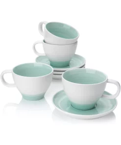 Cheap ✔️ Sweese Gradient Tea Cups and Saucers ✨ 11 Cheap ✔️ Sweese Gradient Tea Cups and Saucers ✨ -Sweese Elegant Shop ceramicteacupsandsaucers 1
