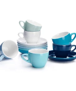 Coupon ???? Sweese 4 Ounce Coffee Cups with Saucers ????