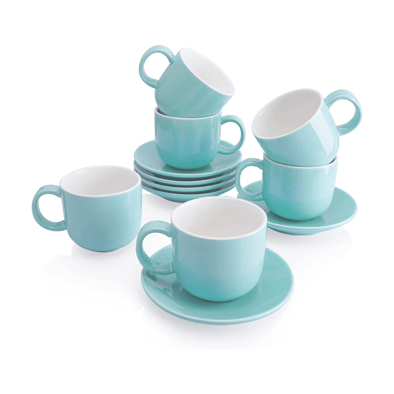Best reviews of ???? Sweese 6 Ounces Porcelain Cappuccino Cups with Saucers ✨ 1 Best reviews of ???? Sweese 6 Ounces Porcelain Cappuccino Cups with Saucers ✨
