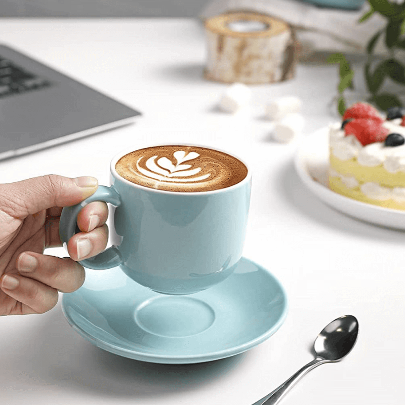 Best reviews of ???? Sweese 6 Ounces Porcelain Cappuccino Cups with Saucers ✨ 3 Best reviews of ???? Sweese 6 Ounces Porcelain Cappuccino Cups with Saucers ✨ - Image 3