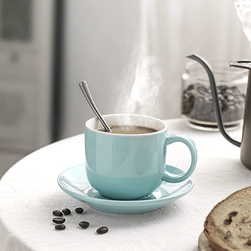 Best reviews of ???? Sweese 6 Ounces Porcelain Cappuccino Cups with Saucers ✨ 2 Best reviews of ???? Sweese 6 Ounces Porcelain Cappuccino Cups with Saucers ✨ - Image 2