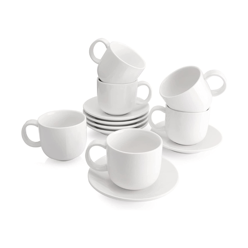 Best reviews of ???? Sweese 6 Ounces Porcelain Cappuccino Cups with Saucers ✨ 4 Best reviews of ???? Sweese 6 Ounces Porcelain Cappuccino Cups with Saucers ✨ - Image 4