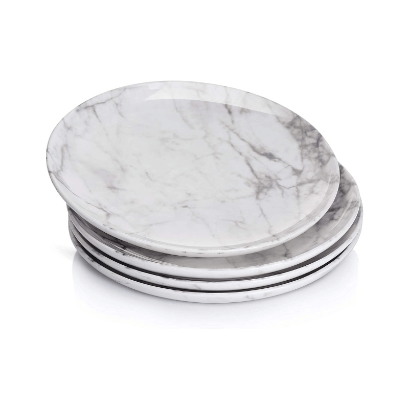 Best deal ???? Sweese Marble Pattern Porcelain Plates ✔️ 2 Best deal ???? Sweese Marble Pattern Porcelain Plates ✔️ - Image 2